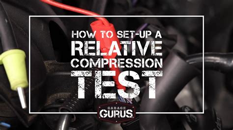 scope settings for a relitive compression test|How to perform a relative compression test (lab scope setting and .